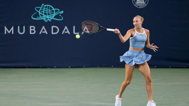Anastasia Potapova beim Turnier in Washington