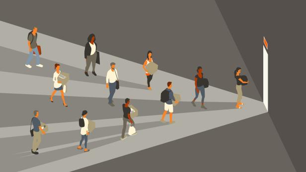 Layoff illustration