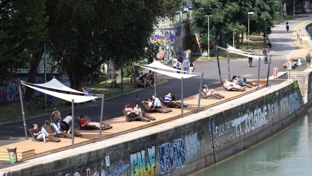 Uferpromenade Donaukanal