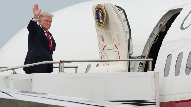 US-PRESIDENT-TRUMP-RETURNS-TO-D.C.-FROM-VISIT-TO-MICHIGAN