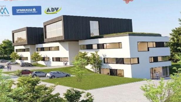 Neues geplantes GEsundheitszentrum Amstetten 