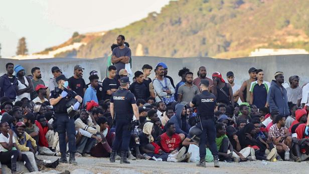 Spain's Ceuta crisis following border rush from Morocco