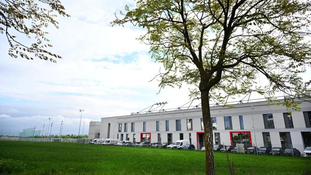 Außenansicht des ÖFB-Campus in Wien-Donaustadt