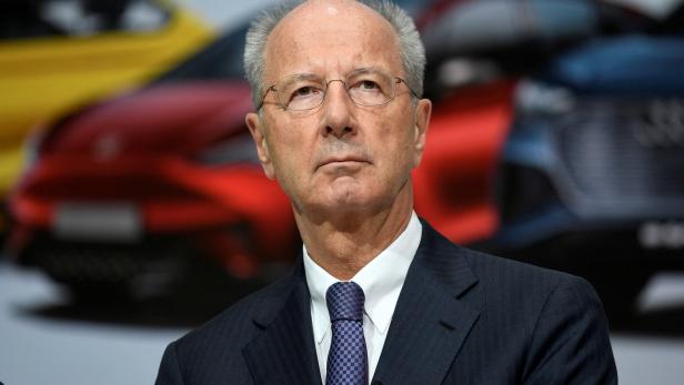 FILE PHOTO: Hans Dieter Poetsch, when chairman of Volkswagen's supervisory board