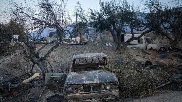GREECE-ENVIRONMENT-CLIMATE-WEATHER-WILDFIRE