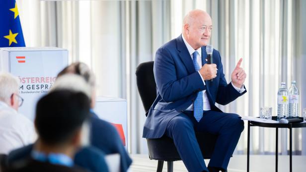 VERANSTALTUNGSREIHE "ÖSTERREICH IM GESPRÄCH" MIT BUNDESKANZLER STOCKER (ÖVP)