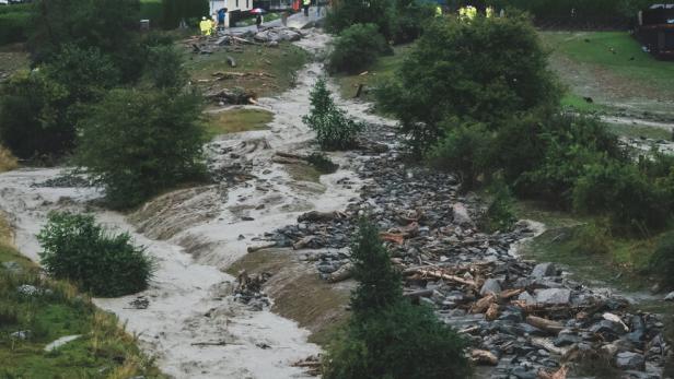 SALZBURG: UNWETTER IM PINZGAU