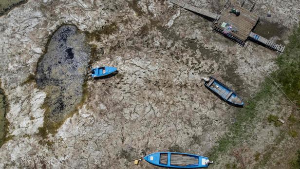 BULGARIA-DANUBE-DROUGHT-WEATHER-ENVIRONMENT