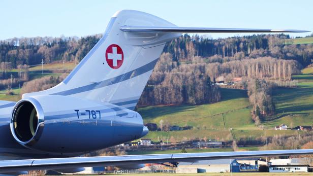Eine Maschine der Swiss: