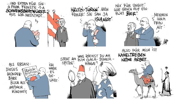 Karikatur von Michael Pammesberger
