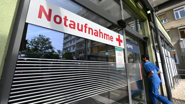 Die Notaufnahme eines Wiener Krankenhauses