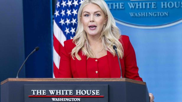White House Press Briefing with Karoline Leavitt in Washington