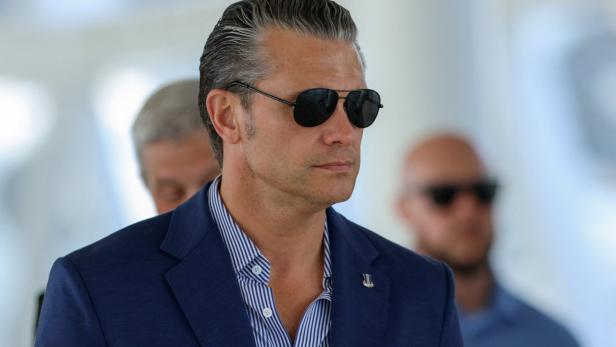 U.S. Secretary of Defense Hegseth attends the closing ceremony of PANAMAX 2026, in Panama City