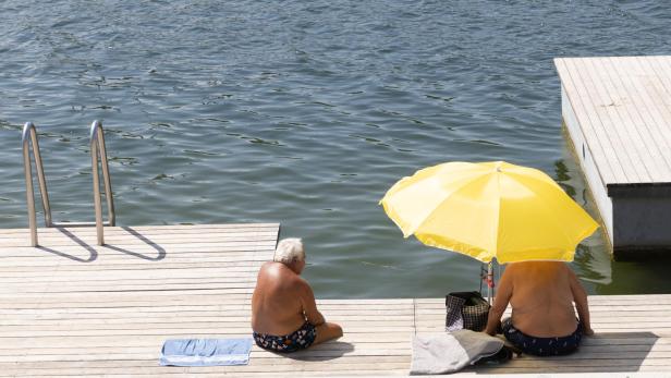 Alte Donau, Hitzewelle