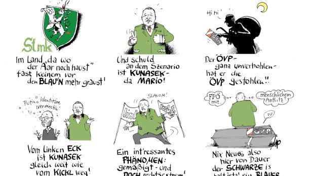 Karikatur von Michael Pammesberger