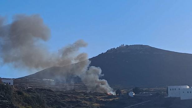 Helicopter crash on Greek island of Sifnos