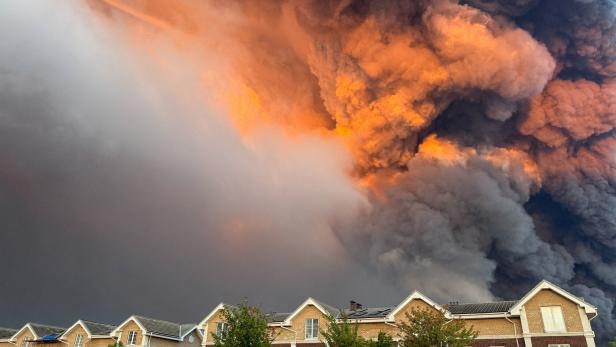 Wildberries warehouse in Moscow region on fire after Ukrainian drone attack