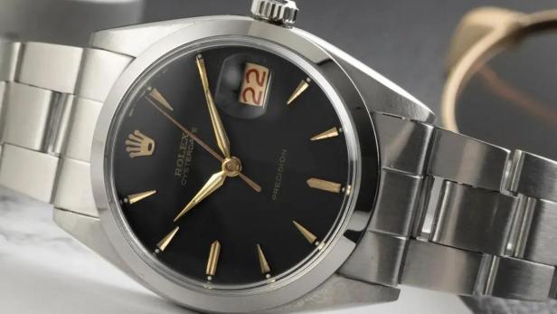 Eine Rolex-Armbanduhr