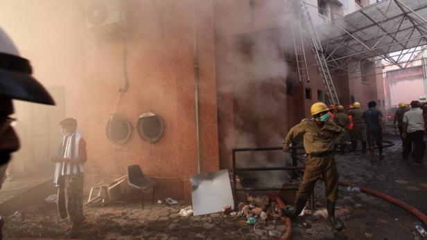 Brand in indischem Spital tötet 89 Menschen