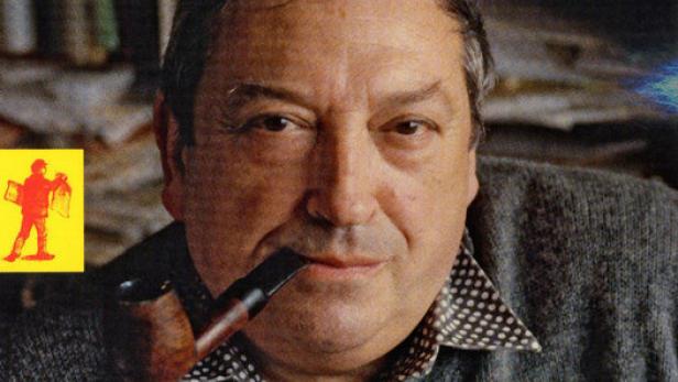 Das Buchcover von „Jacques Le Goff. Eine Leben für die Geschichte“ zeigt den Autor mit Pfeife.