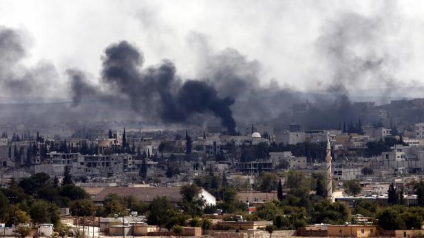 Der tödliche Hexenkessel im nordsyrischen Kobane: Hier baute der syrisch-stämmige Arzt Ezzat Afandi ein Spital, das Areal wird jetzt von der IS-Terrormiliz kontrolliert.