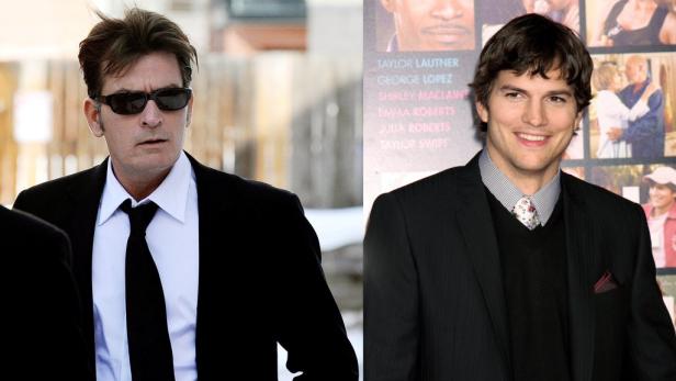 Kutcher vs. Sheen: Die Bad-Boy-Klausel ist inklusive