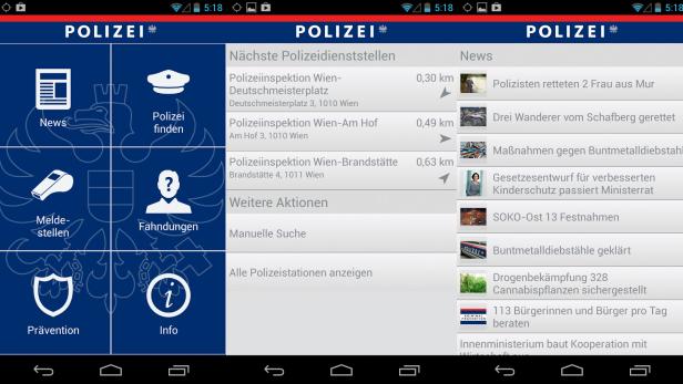 Polizei-App trotz Leichenfotos jugendfrei