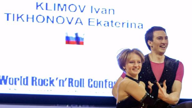 Putins Tochter: Katerina Tichonowa mit Tanzpartner Iwan Klimow