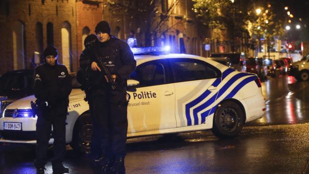 Die Polizei durchsuchte unter anderem Wohnungen in Brüssel.