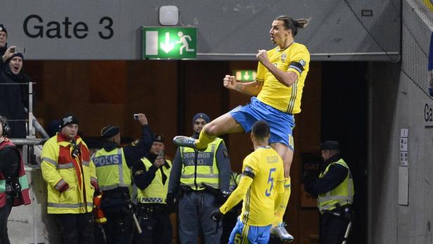 Zlatan Ibrahimovic traf gegen die Dänen, wird es am Ende reichen?