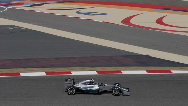 Dominant: Lewis Hamilton und Mercedes.