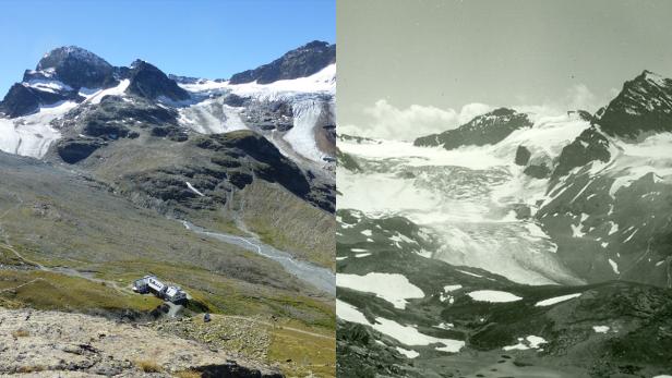 Schneedecke bremste den Rückzug der Gletscher