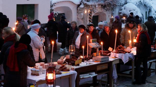 Advent in den Weinviertler Kellergassen.