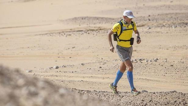 Die vom Mittelmeer geformte Weiße Wüste in Ägypten bildete die eindrucksvolle Kulisse für das „Ocean Floor Race“