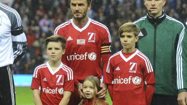 Wenn die Beckhams kicken ...