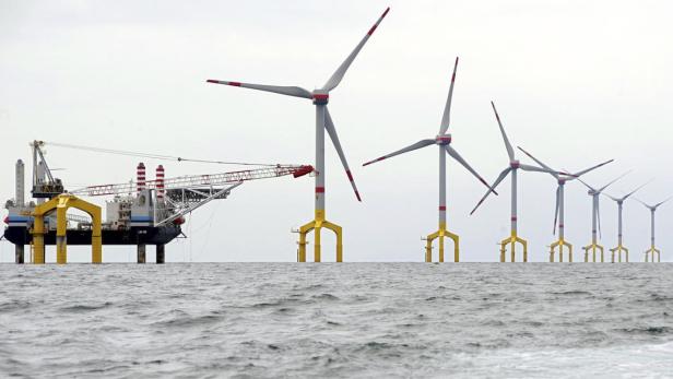 Windpark &quot;Race Bank&quot;: 30 Kilometer vor der englischen Küsten wird Siemens 91 Windräder errichten. (Symbolfoto)