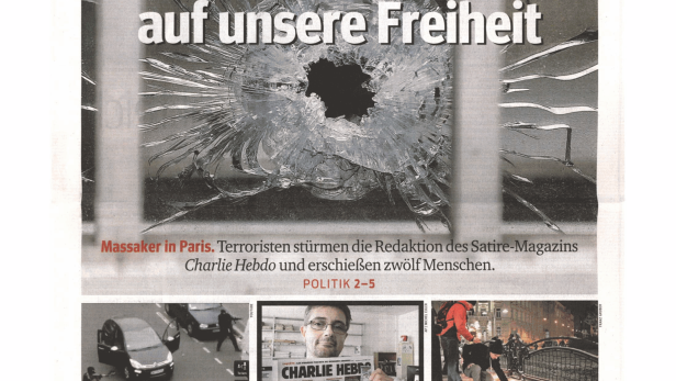 Schlagzeile vom 08.01.2015Ein Anschlag auf unsere FreiheitKurier