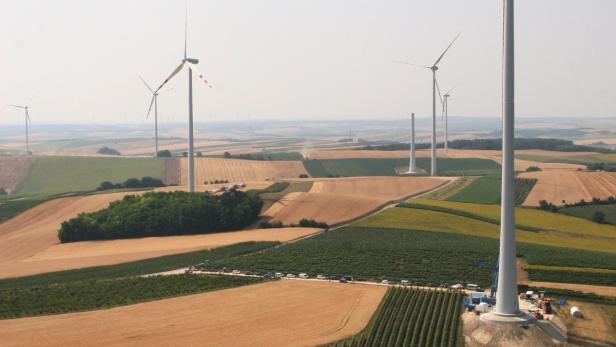 Baustelle Windpark