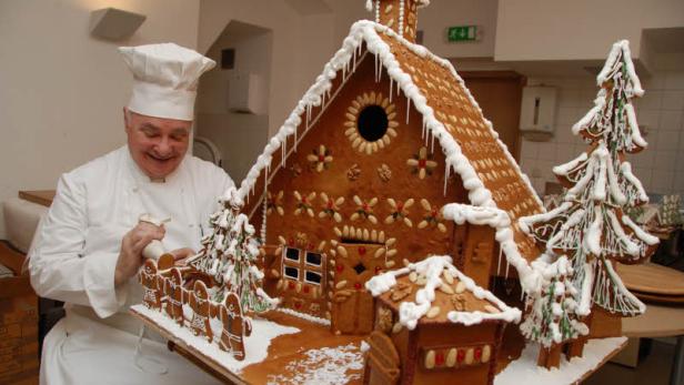 Wohlschmeckende Architektur aus Lebkuchen