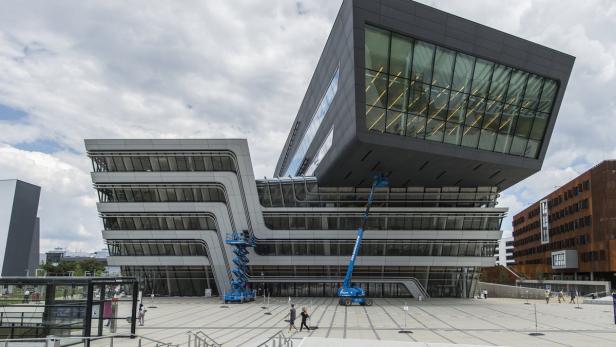 Library and Learning Center der neuen Wirtschaftsuniversität Wien