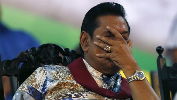 Wahlverlierer Mahinda Rajapaksa