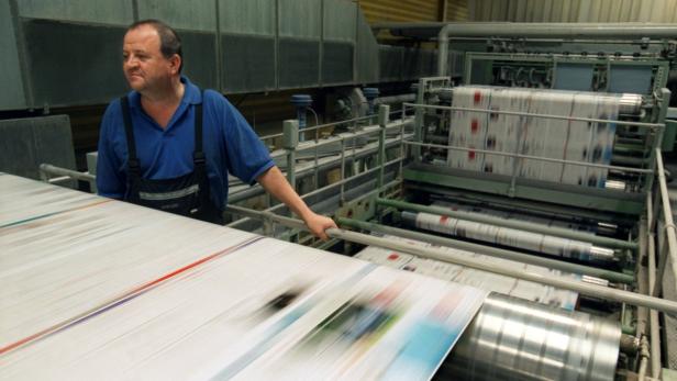 ARCHIVBILD: DRUCKEREI
