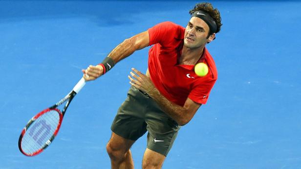 Roger Federer hat in Brisbane schon zwei Australier aus dem Bewerb geworfen.