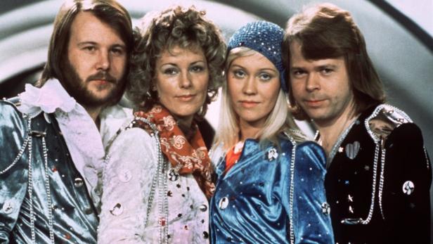 380 Millionen verkaufte Tonträger: Benny Andersson, Frida Lyngstad, Agnetha Fältskog und Björn Ulvaeus (v. li.) alias ABBA im Jahr 1974.