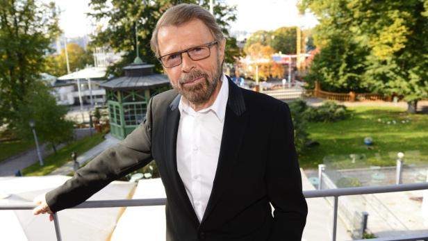 Former ABBA band member Bjorn Ulvaeus poses for ph Former ABBA band member Bjorn Ulvaeus poses for photographers in front of a construction site for the ABBA museum in Stockholm October 3, 2012. The museum devoted to pop supergroup ABBA will open next year in the Swedish capital aiming to attract hundreds of thousands of visitors, organizers said on Wednesday. The museum, a permanent exhibition within a hall of fame of Swedish pop music, will feature memorabilia like stage costumes worn by the singers. Visitors will also be able to sing along to ABBA songs alongside life size holograms of the group. REUTERS/Henrik Montgomery/Scanpix (SWEDEN - Tags: ENTERTAINMENT SOCIETY PROFILE) THIS IMAGE HAS BEEN SUPPLIED BY A THIRD PARTY. IT IS DISTRIBUTED, EXACTLY AS RECEIVED BY REUTERS, AS A SERVICE TO CLIENTS. SWEDEN OUT. NO COMMERCIAL OR EDITORIAL SALES IN SWEDEN. NO COMMERCIAL SALES