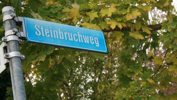 Der Steinbruchweg in Großhöflein war am 31. Oktober Schauplatz des Schusses auf ein Mädchen