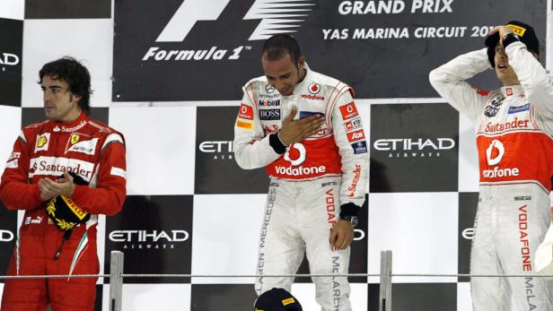 Hamilton gewinnt in Abu Dhabi