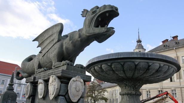 Der Lindwurm in Klagenfurt