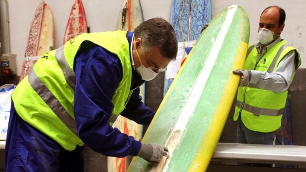 51 Kilogramm Kokain in Surfbrettern