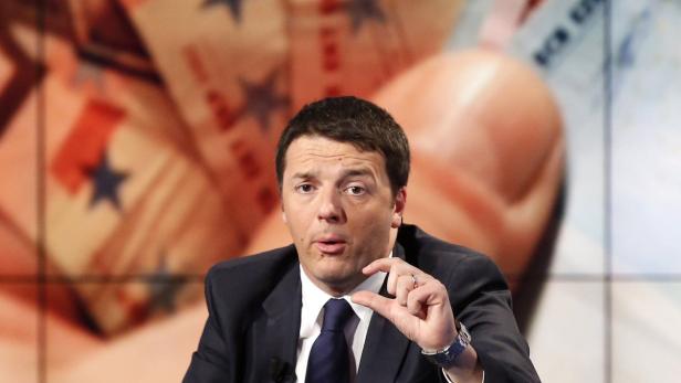 Kleiner wird die Belastung bei Lohnsteuern, verspricht Renzi